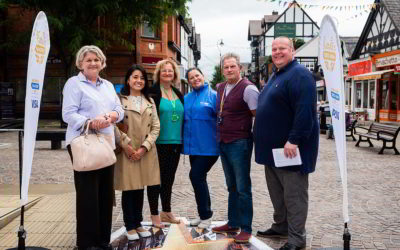 Judges from the Great British High Street awards visit Northwich