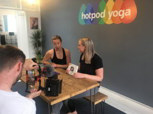 Live from Hotpod Yoga in Northwich