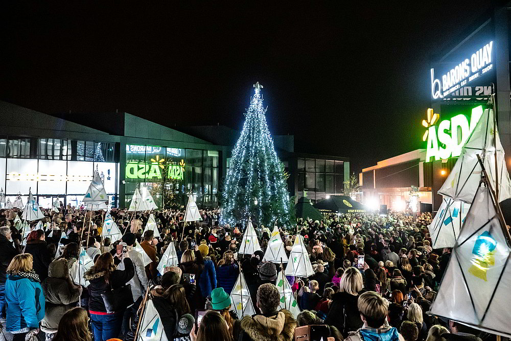 Northwich Christmas Extravaganza Lights